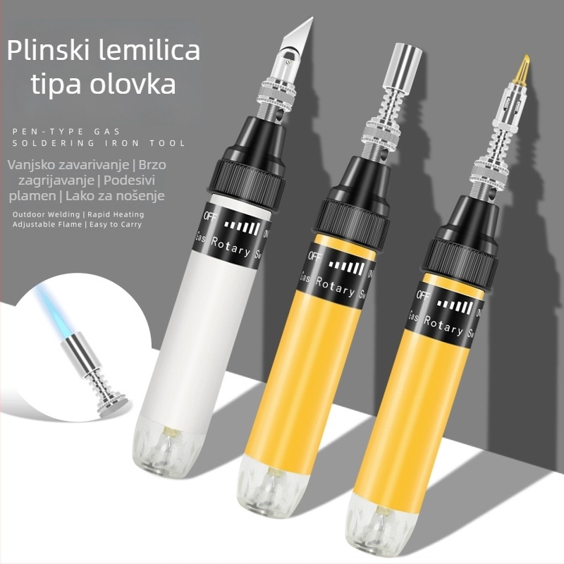 Pen-tip plinska lemilica, prijenosna kompaktna plinska lemilica za popravke i lemljenje