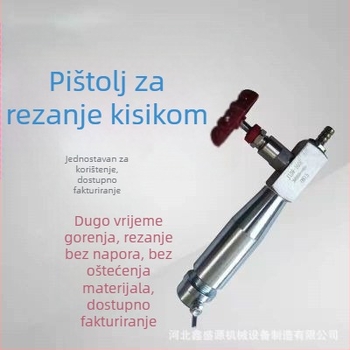 Sustav oksigenog topljenja s opremom od grafitnih šipki za lijevanje i čišćenje pijeska, zavarivanje i rezanje plinskim ventilem