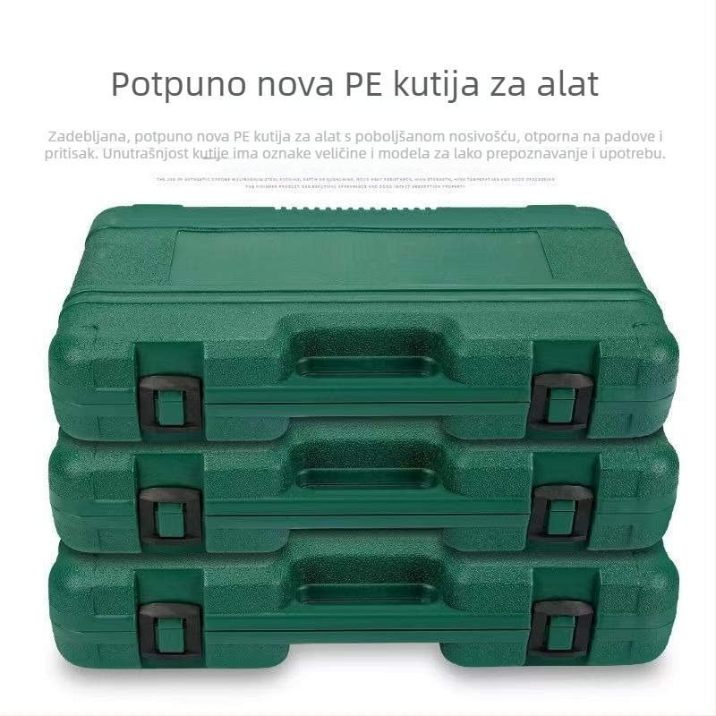 3/4 težak pneumatski set utičnih navoja, 26 komada, 1/2 in i 1 in pogon, set za popravak automobila