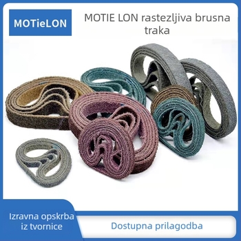 Nylon abrazivna traka 30x533 mm za metalnu obradu, 3M/Italija BBLARC, poliranje nehrđajućeg čelika s netkanim materijalom