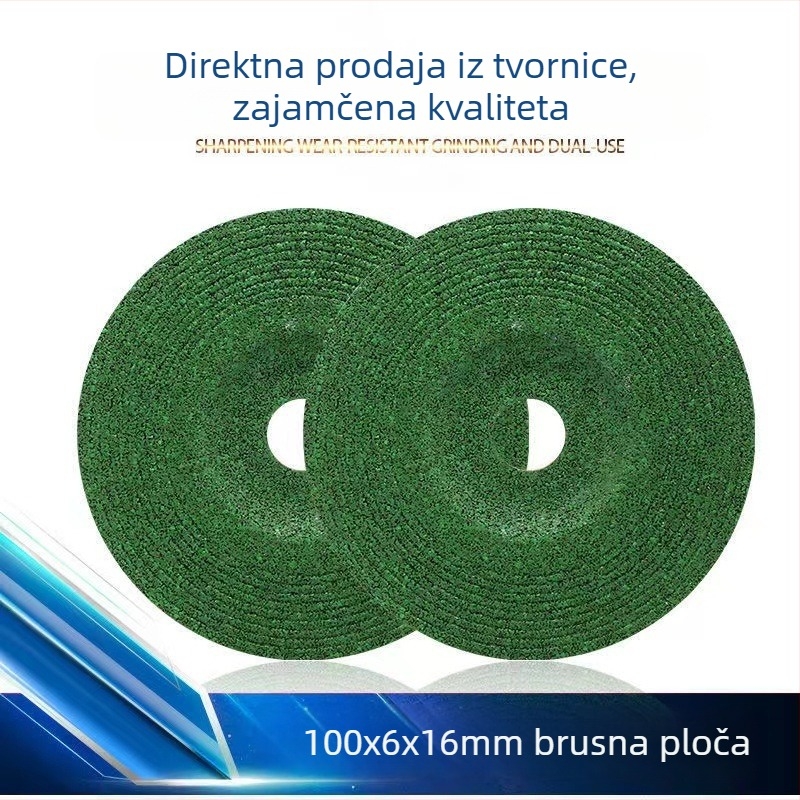 Lu Shark 100-zrnati brusni diski za kutnu brusilicu, smolom povezani metalni polirajući diski, diski za poliranje nehrđajućeg čelika