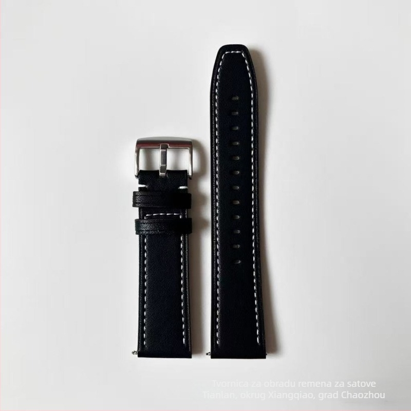 Kaiš za Huawei GT seriju – brzo otpuštanje, plosni kraj, umjetna koža, unisex, 22mm i 20mm