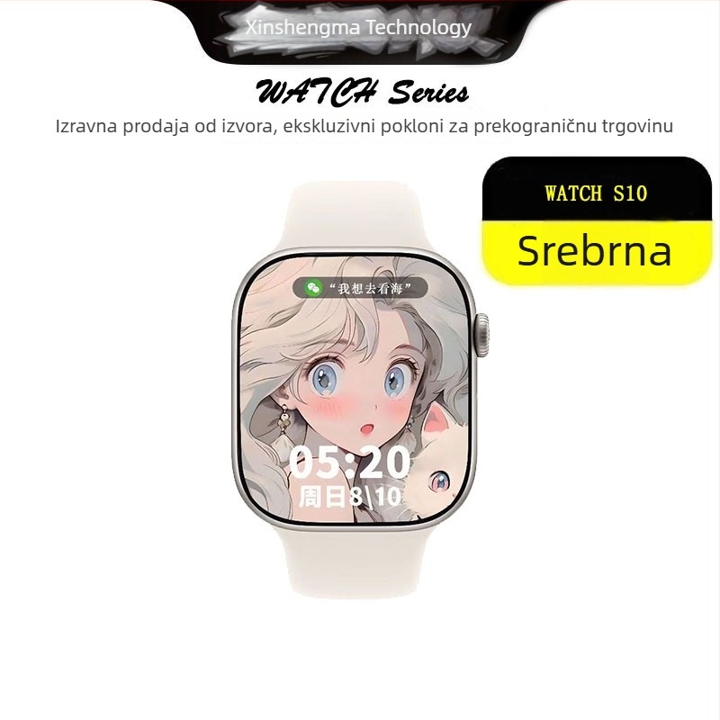 TS10 Novi Pametni Sat-Narukvica s Dvostrukim Plaćanjem, Sportskom Bluetooth Navigacijom i Mogućnošću Poziva