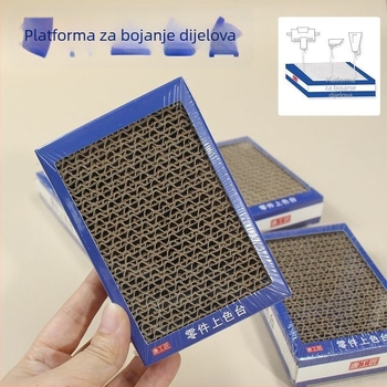 Alat za prskanje boje na modele s bazom krokodil klipse