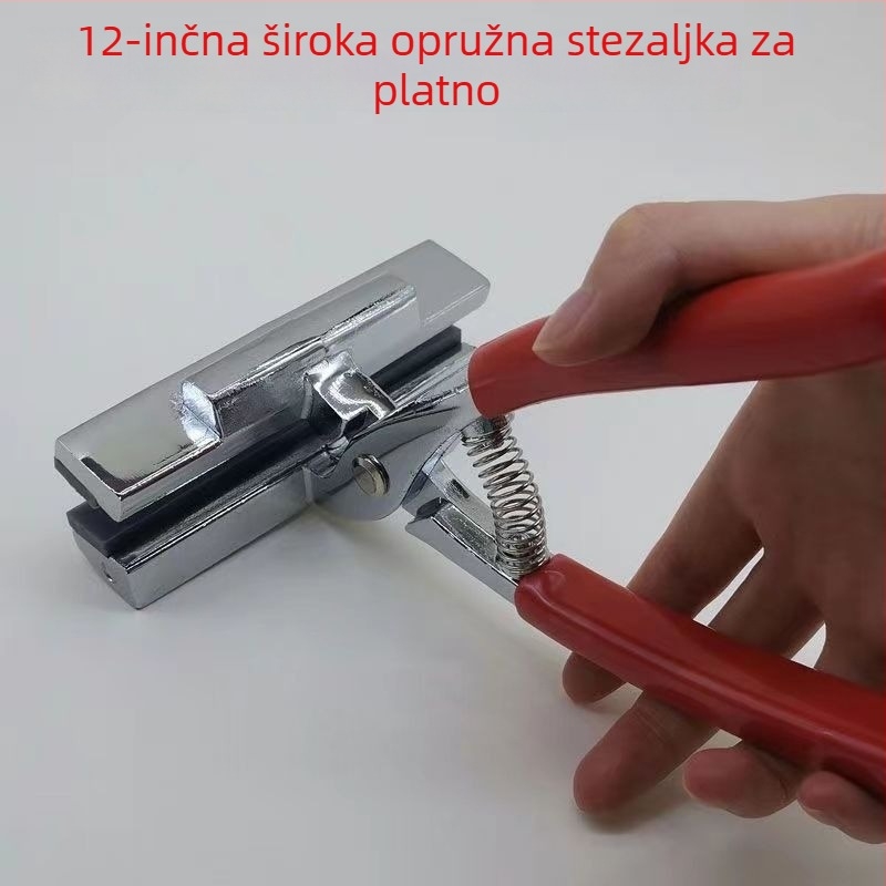 Klešta za napinjanje tkanine za križno šivanje, kromirana kliješta za platno, klešta za uljnu sliku