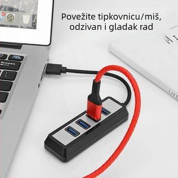 USB 3.0 hub, 4-portni USB proširivač za PC i laptop