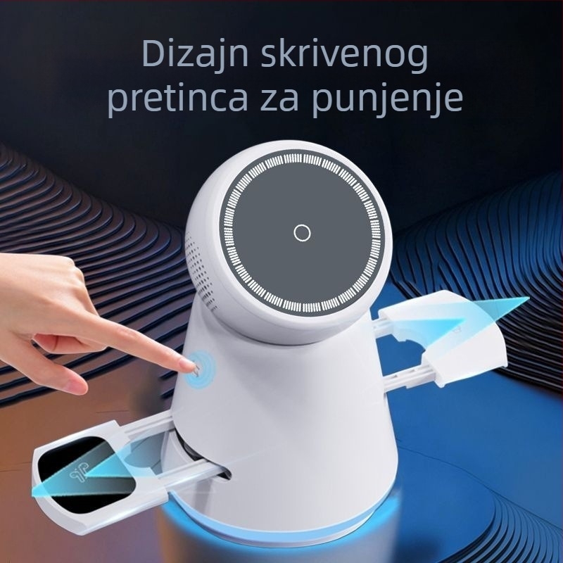 Privatni model 3-u-1 bežični punjač sa budilicom i magnetskim bežičnim punjenjem, pogodan za Apple Watch i iPhone