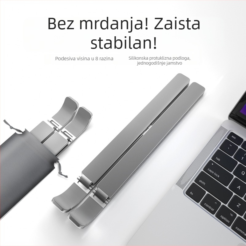 M3 serija aluminijski nosač za prijenosno računalo s hlađenjem