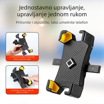 Novi držač za telefon za električni skuter, motocikl i bicikl sa kišobranom