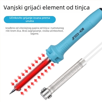 Lemilica s konstantnom temperaturom za elektroničke popravke, industrijskog ranga, 220V