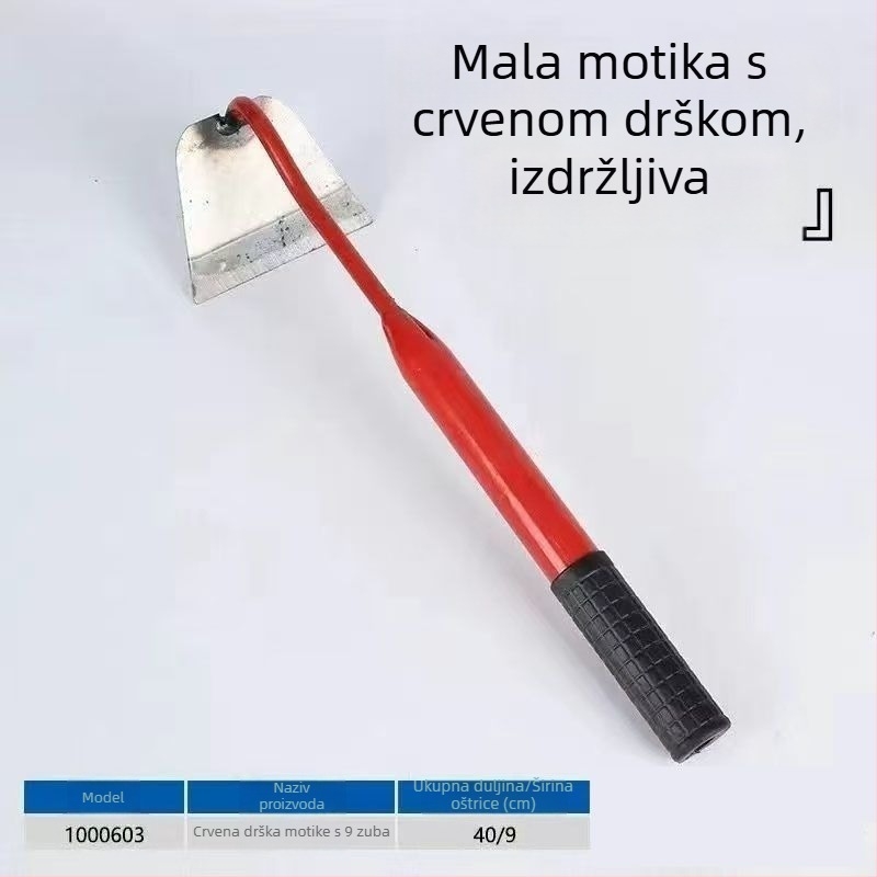 Višenamjenska mala vrtna lopata za uklanjanje korova i cvijeća, prijenosni alat