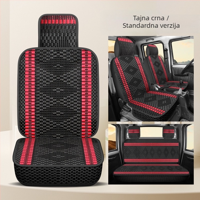 Ice Silk presvlake za sjedalice za Wuling Rongguang Xin Ka, sve-sezonsko potpuno pokriće, dvostruki red sjedala
