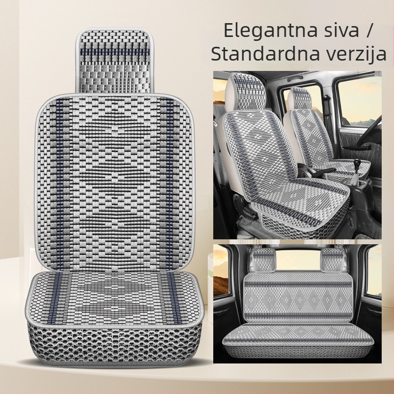 Ice Silk presvlake za sjedalice za Wuling Rongguang Xin Ka, sve-sezonsko potpuno pokriće, dvostruki red sjedala