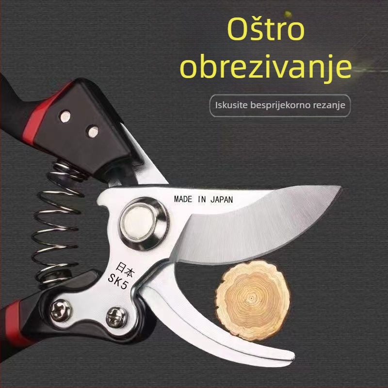 K5 škare za podrezivanje od visokougljičnog čelika za vrt i voćna stabla, snažno podrezivanje grana