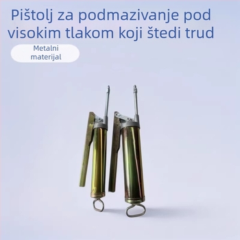 Ručni pištolj za mast 200/400 cm³, aluminijska glava, kartuš za mast u pakiranju, za održavanje opreme i strojeva