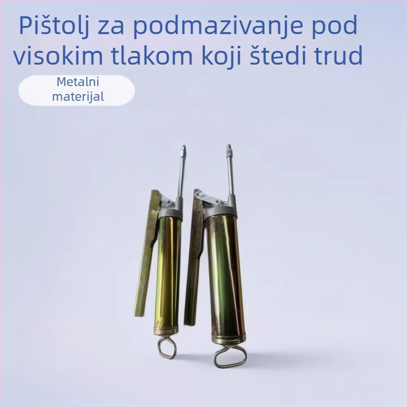 Ručni pištolj za mast 200/400 cm³, aluminijska glava, kartuš za mast u pakiranju, za održavanje opreme i strojeva