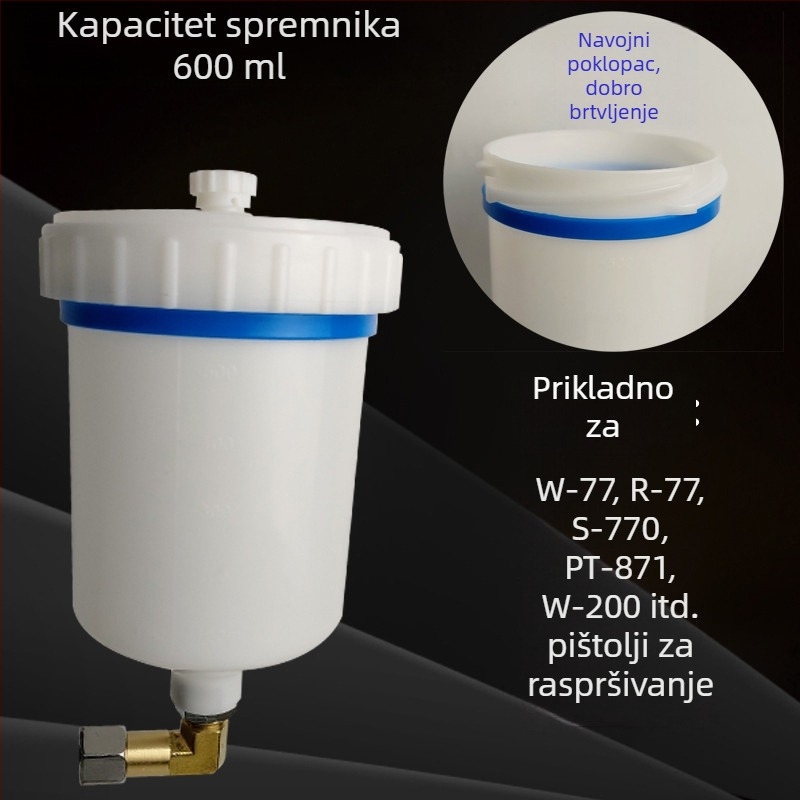 S-710 Plastični gornji spremnik za pneumatski pištolj za bojenje W-71, W-101, W-77, F75