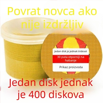 107 mm disk za rezanje, 100 mm disk za brušenje za metal — ultra-tanki disk s mrežom dvostrukom mrežom, polirajući disk