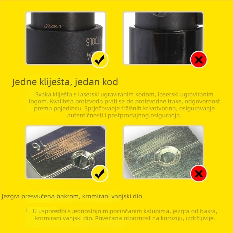 YQK-70 Hidraulične kliješta za električne terminale