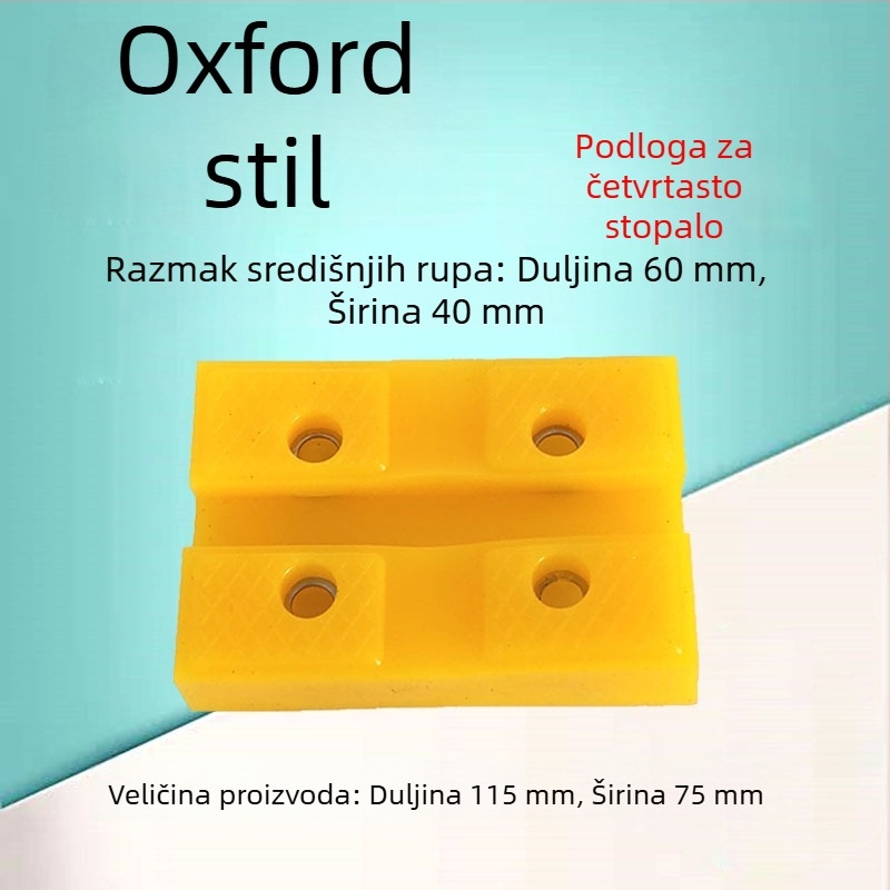 Gumene podloge za noge automobila – podloške za dvostupni dizalica, kružne i pravokutne, Oxford gumena podloga