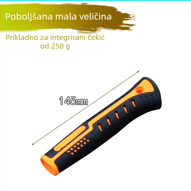 Jednodelna zaštitna navlaka za čekić s protukliznom gumom i debelim držajem