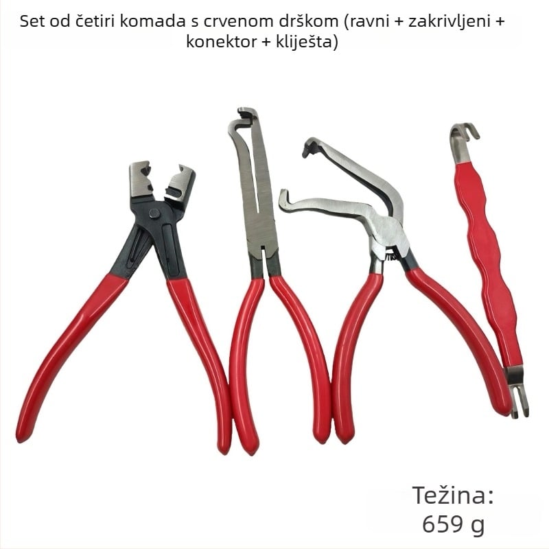 Višenamjenske klešta i žični rezač za automobilske instalacije, odvajanje uljne cijevi i spojni štift
