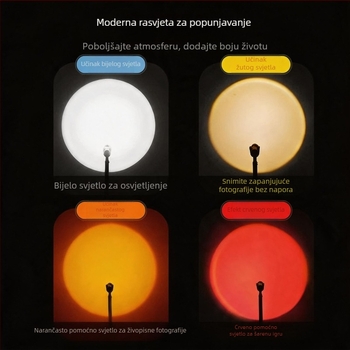 Svjetlo za fotografiju od aluminijske legure s više izvora svjetla, ručno dopunsko osvjetljenje, noćni portreti, uključuje stativ