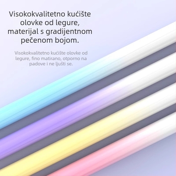 Univerzalni kapacitivni stylus s silikonskim vrhom za telefone i tablete — crtanje, uređivanje, pisanje