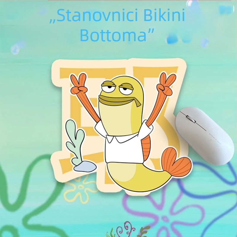 PU kožna dvostruka podloga za miš, protuklizna, prijenosna vodootporna podloga za stol