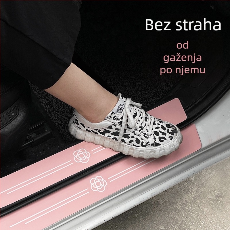 Zaštitna traka za prag automobila, univerzalna zaštita od ogrebotina, unutarnji dekor