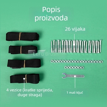 Cipele s klinovima za olakšavanje tla na travnjaku, 4,5 cm, epoksidna samonivelirajuća konstrukcija za travnjak