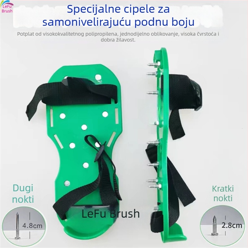 Cipele s klinovima za olakšavanje tla na travnjaku, 4,5 cm, epoksidna samonivelirajuća konstrukcija za travnjak