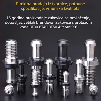Mazak BT40/BT50 CNC držač alata za Mitsui seriju, s protokom hlađenja, visoka preciznost