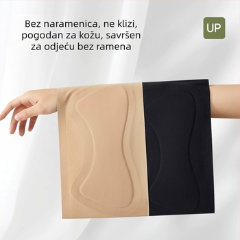 Grudnjak bez naramenica, nevidljiv protiv klizanja, ljetni tanki model za djevojčice u dobi 9–13 godina