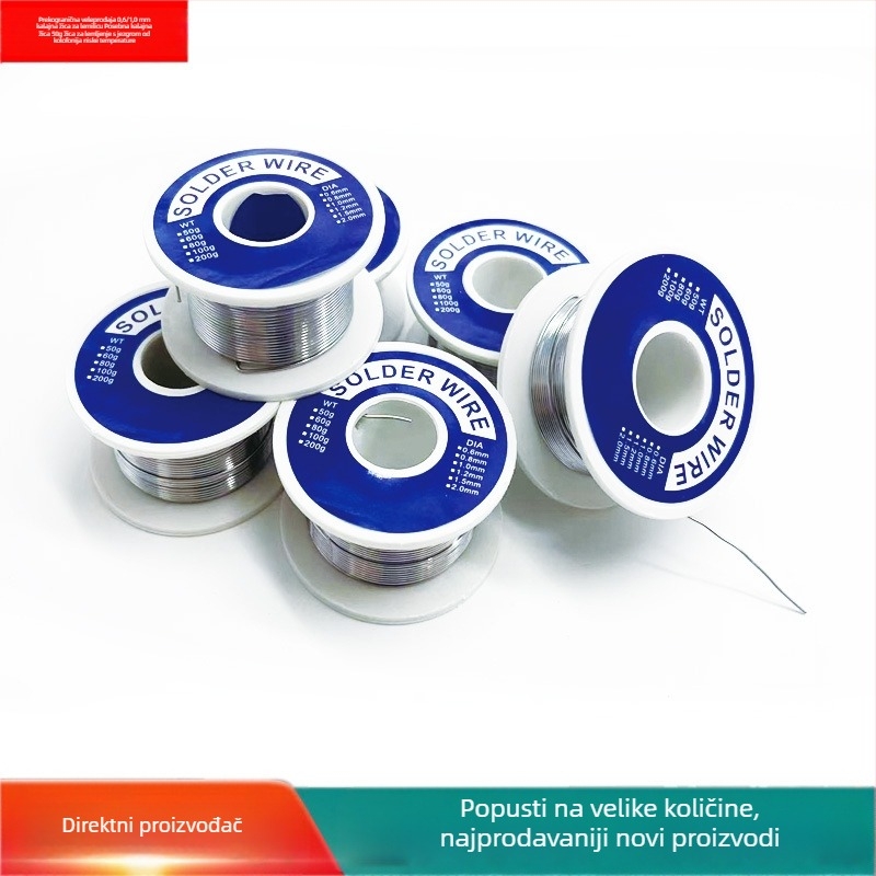 Xinkou 0,6/1,0 mm žica za lemljenje s rosin jezgrom, 50 g, niska temperatura
