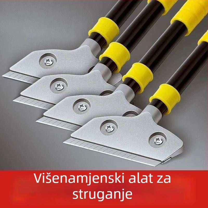 Novo model čistilni škrabac s nožem za čišćenje zidova i podova, alat za čišćenje fuge i uklanjanje ljepila