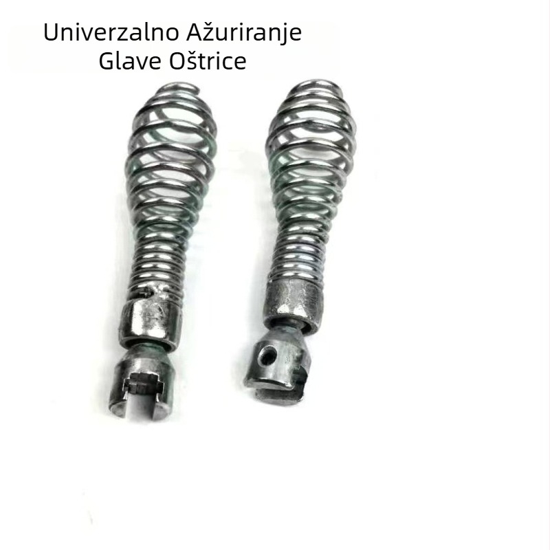 7-dijeli set galvaniziranih otpornih na hrđu glava za otpušavanje cijevi, 16 mm, pribor za bušilicu