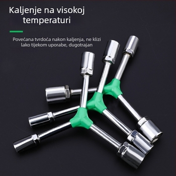 Topson Produženi Y-oblik vanjski šesterokutni ključ za auto popravke, ručni, višenamjenski, štedi napor, trokraki ključ