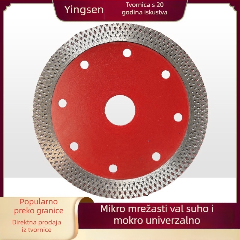 Disk za rezanje pločica 105/114, potpuno keramika, disk za žlijebanje kamena, disk za rezanje betona