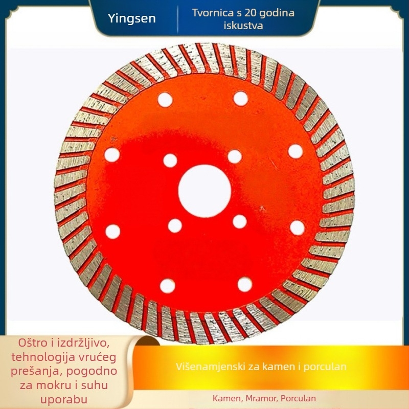 Disk za rezanje pločica 105/114, potpuno keramika, disk za žlijebanje kamena, disk za rezanje betona