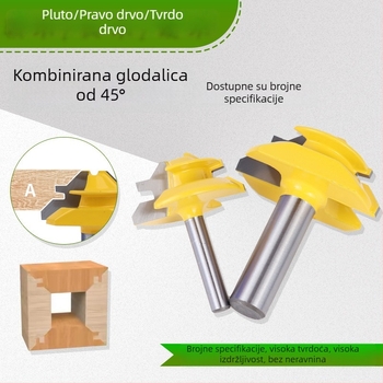 Nož za mortise spoj 45° – freza za drvo za ploče, linije i završnu obradu masivnog drveta