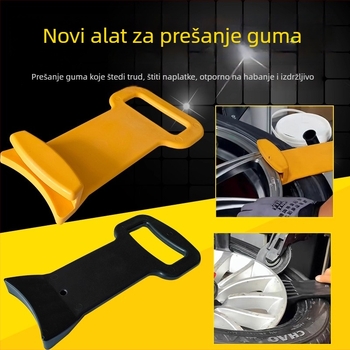 Polikarbonatna ploča za pritisak gume – alat za instalaciju za gume niskog profila, 1 kom.