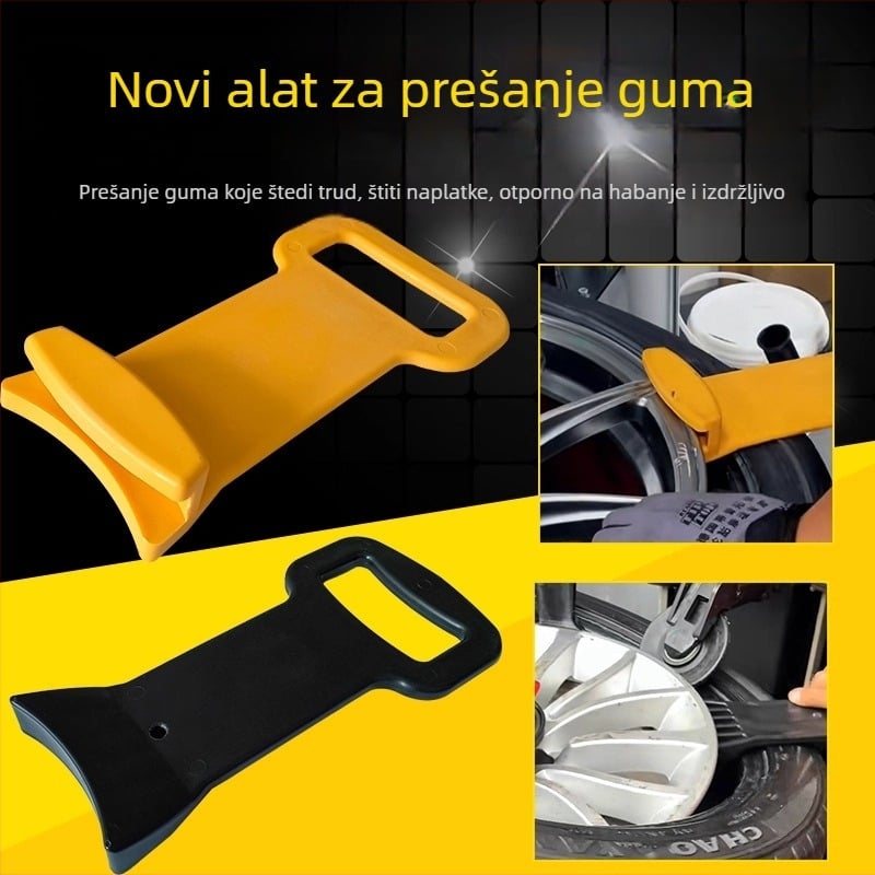 Polikarbonatna ploča za pritisak gume – alat za instalaciju za gume niskog profila, 1 kom.