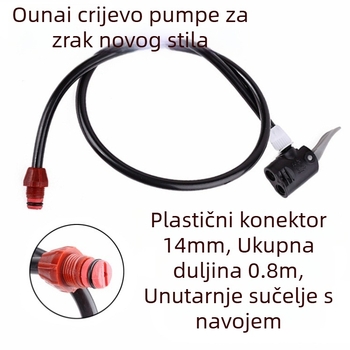 Set adaptera za pumpu bicikla – mlaznica, crijevo i konektori