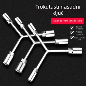 Y-oblik dugi univerzalni utični ključ – višenamjenski ručni alat za motocikle