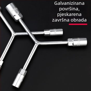 Y-oblik dugi univerzalni utični ključ – višenamjenski ručni alat za motocikle