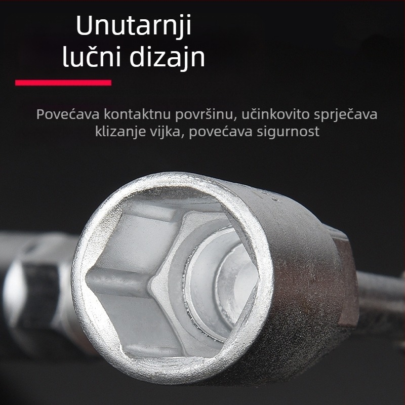 Y-oblik dugi univerzalni utični ključ – višenamjenski ručni alat za motocikle