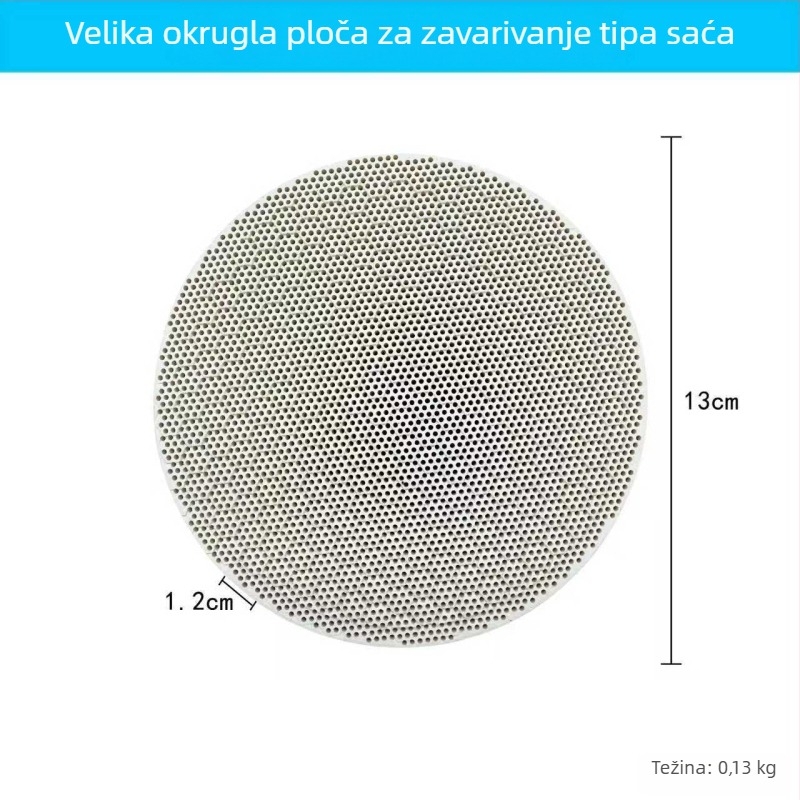 Opeka otporna na visoke temperature s ćelijskom strukturom, kvadratna stanica za lemljenje sa šest nogu, prozračna ploča za lemljenje, izolacijska pločica za nakit