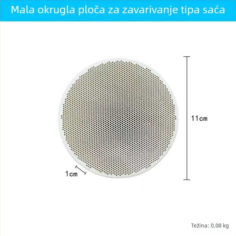 Opeka otporna na visoke temperature s ćelijskom strukturom, kvadratna stanica za lemljenje sa šest nogu, prozračna ploča za lemljenje, izolacijska pločica za nakit