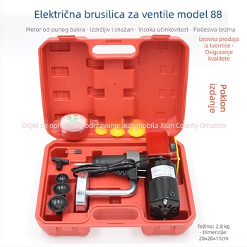 Električna mašina za brušenje automobilskih ventila